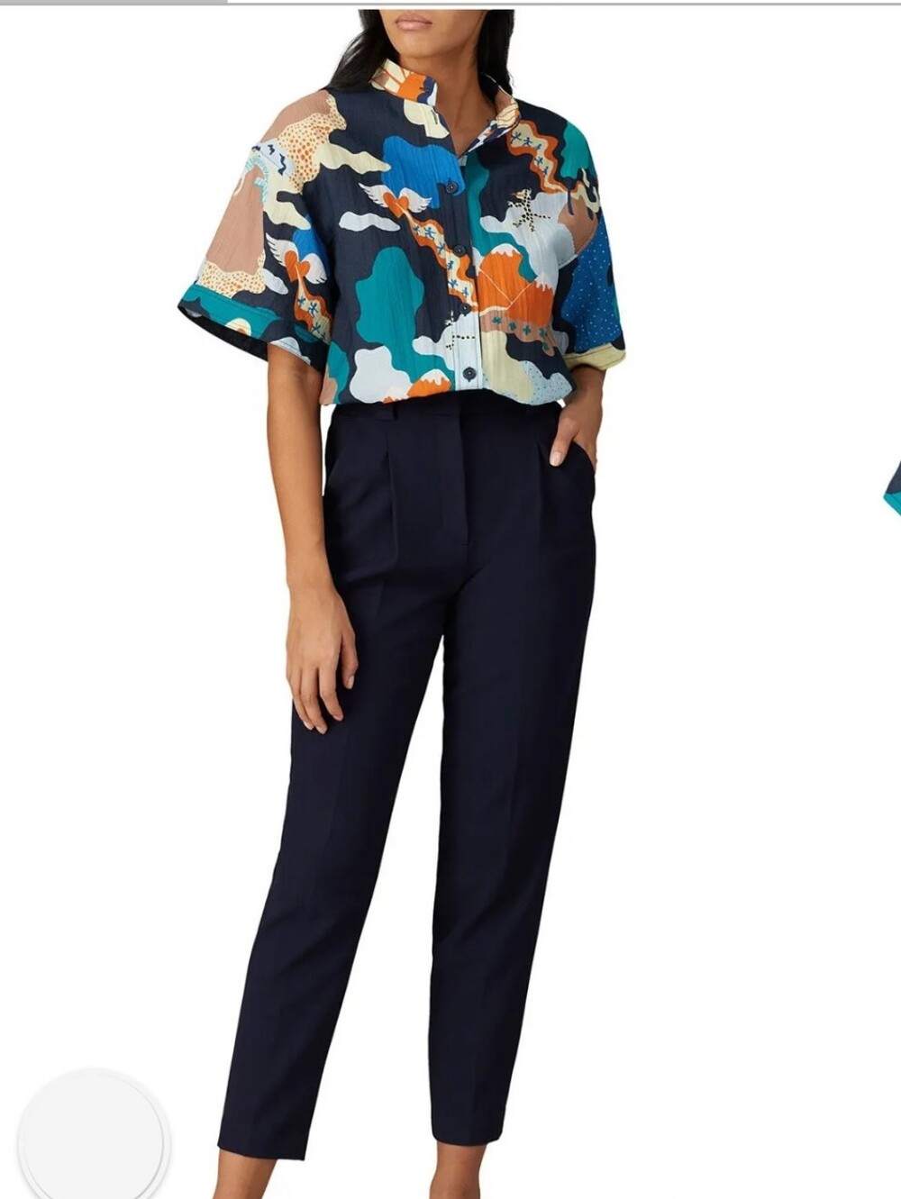 Stine Goya Landscape Briella Oversized Top
